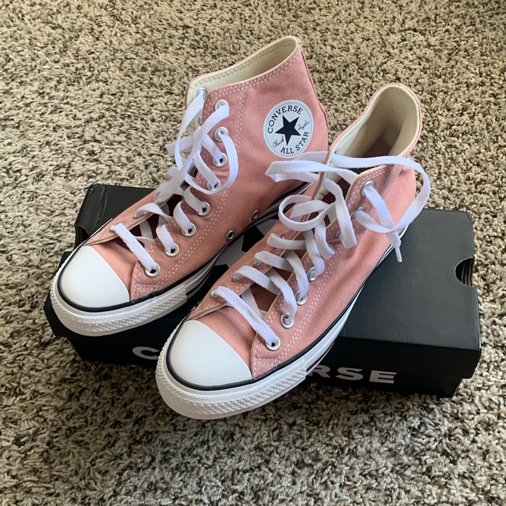 Converse Pink Low-Top Sneakers